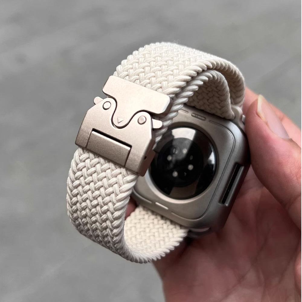 Braided Parachute Straps for Apple Watch Band Ultra Correa iWatch Series Compatible Replacement