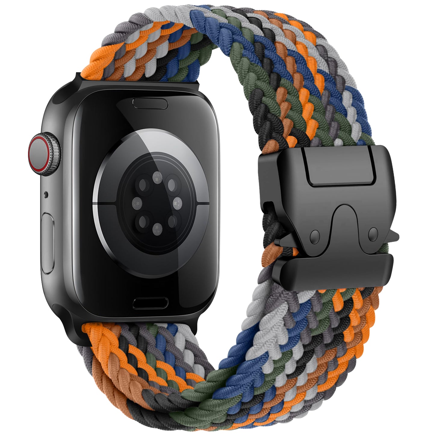Braided Parachute Straps for Apple Watch Band Ultra Correa iWatch Series Compatible Replacement