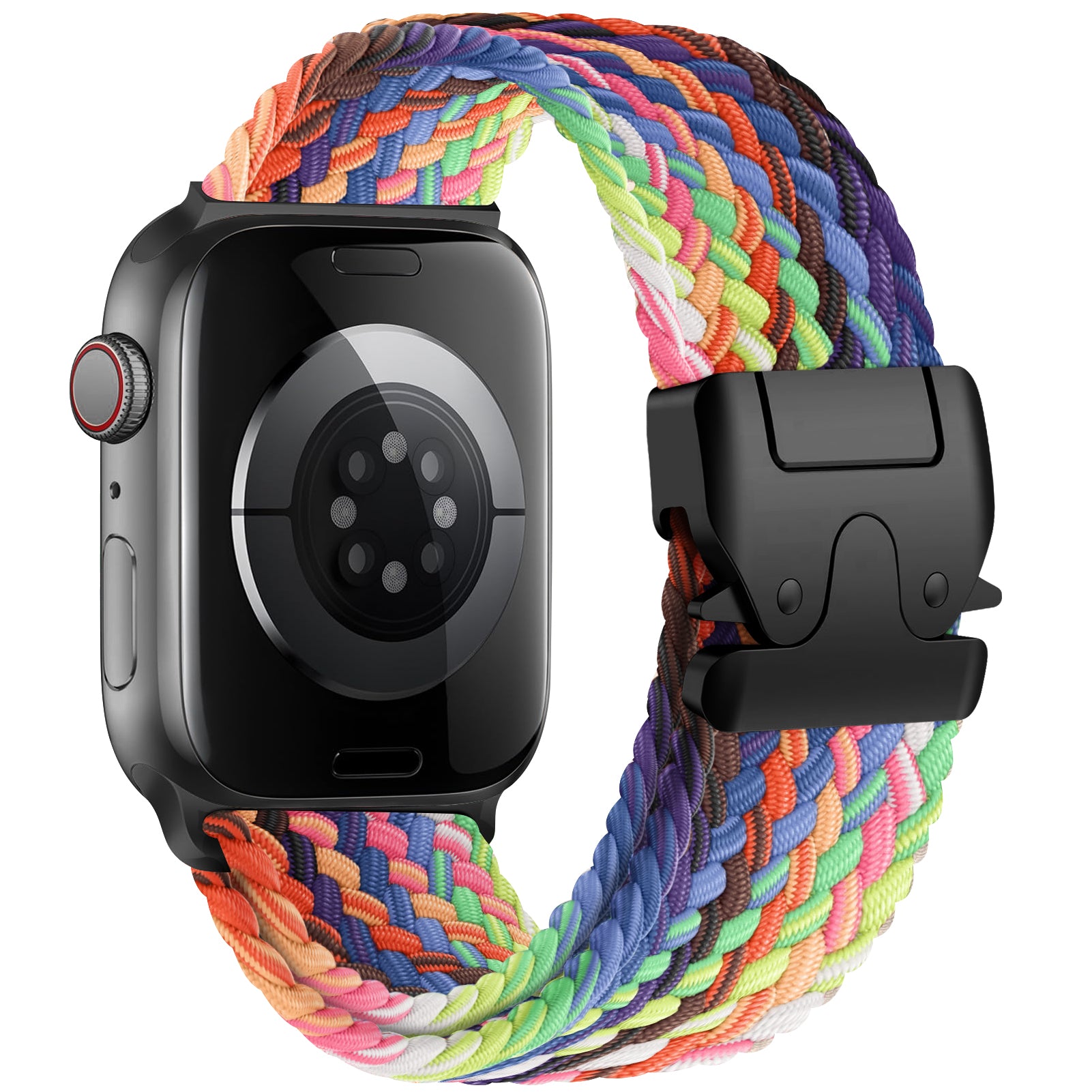 Braided Parachute Straps for Apple Watch Band Ultra Correa iWatch Series Compatible Replacement