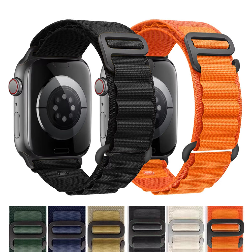 Alpine Nylon Band for Apple Watch Strap, iWatch Series Ultra 2, Durable