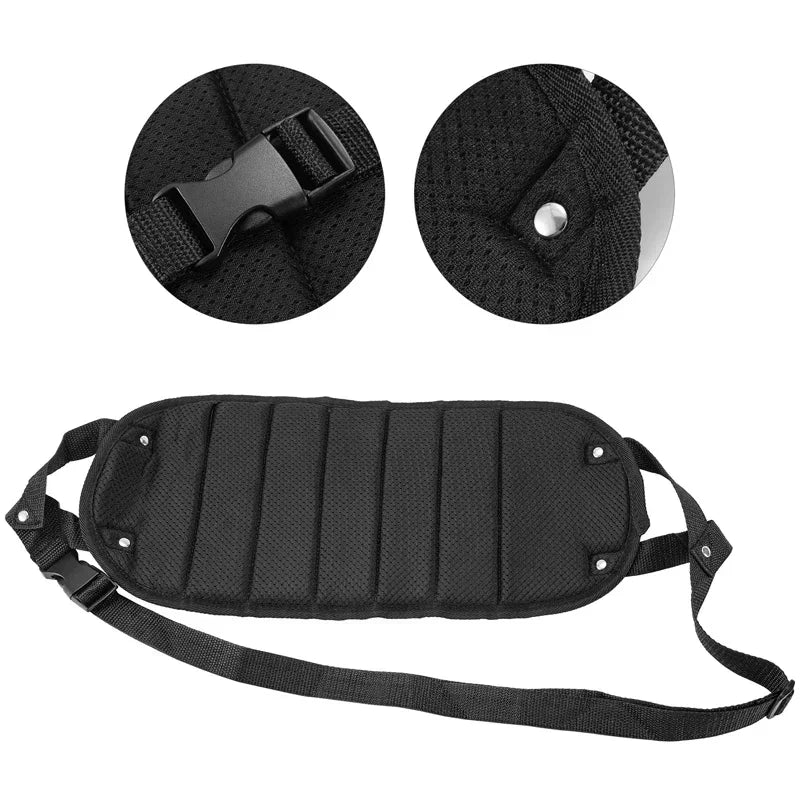Airplane Footrest Travel Hammock, Portable Foot Hanger & Leg Support for Flights, Office, Train & Car, Comfort for Men