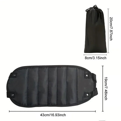 Airplane Footrest Travel Hammock, Portable Foot Hanger & Leg Support for Flights, Office, Train & Car, Comfort for Men