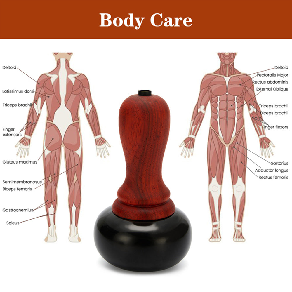 Electric GuaSha Massager Natural Stone Back Neck Needle Skin Scraping Face Massage Relax Spa Tool 3