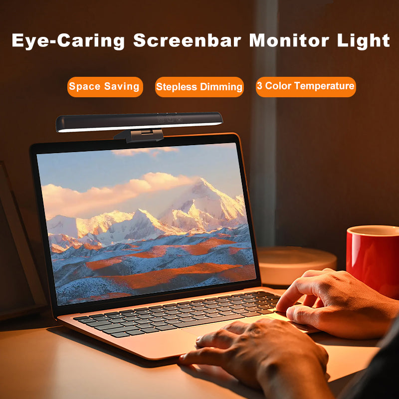 Dimmable LED Monitor Light Bar For Learning Reading And Work EyeCare Screen Hanging Lamp With Displ 2
