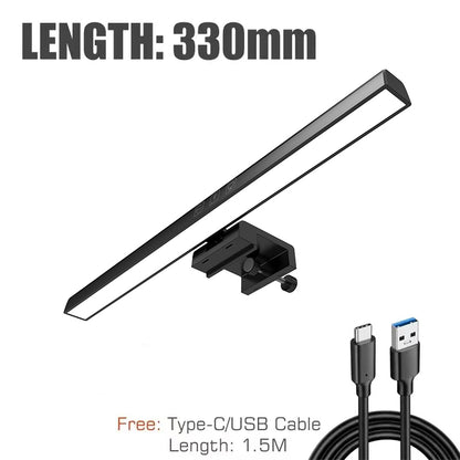 Dimmable LED Monitor Light Bar For Learning Reading And Work EyeCare Screen Hanging Lamp With Displ 8