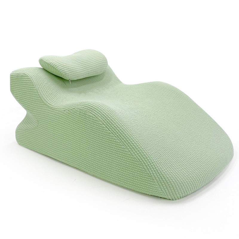 Multifunctional Reclining Pillow with Memory Foam for Back Neck Support, Ergonomic Wedge Cushion, Comfortable Prone Rest