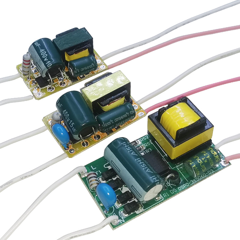 LED Driver Power Supply Adapter, Constant Current Transformer Unit for LED Bulbs, Strip