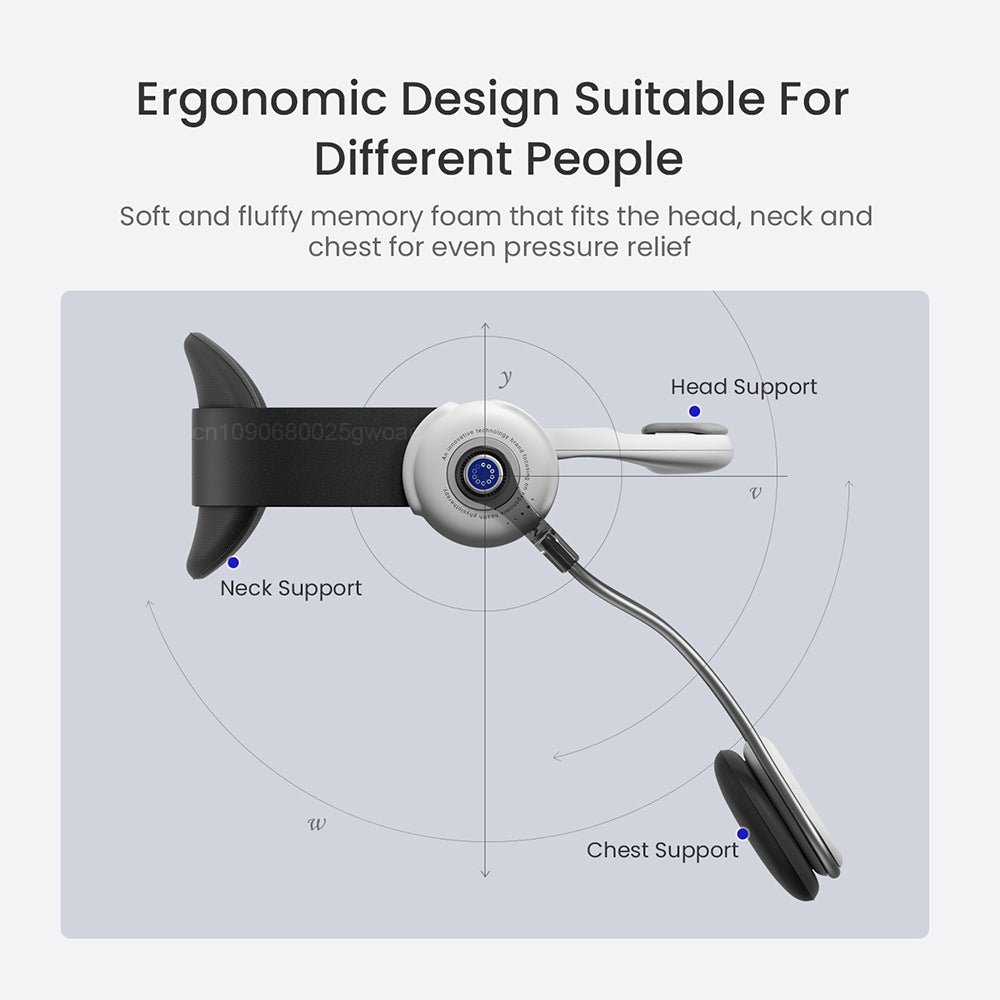 Neck Stretcher Cervical Traction Prevent Forward Neck Tilt, Relieve Chronic Neck Pain, Adjustable Posture Support