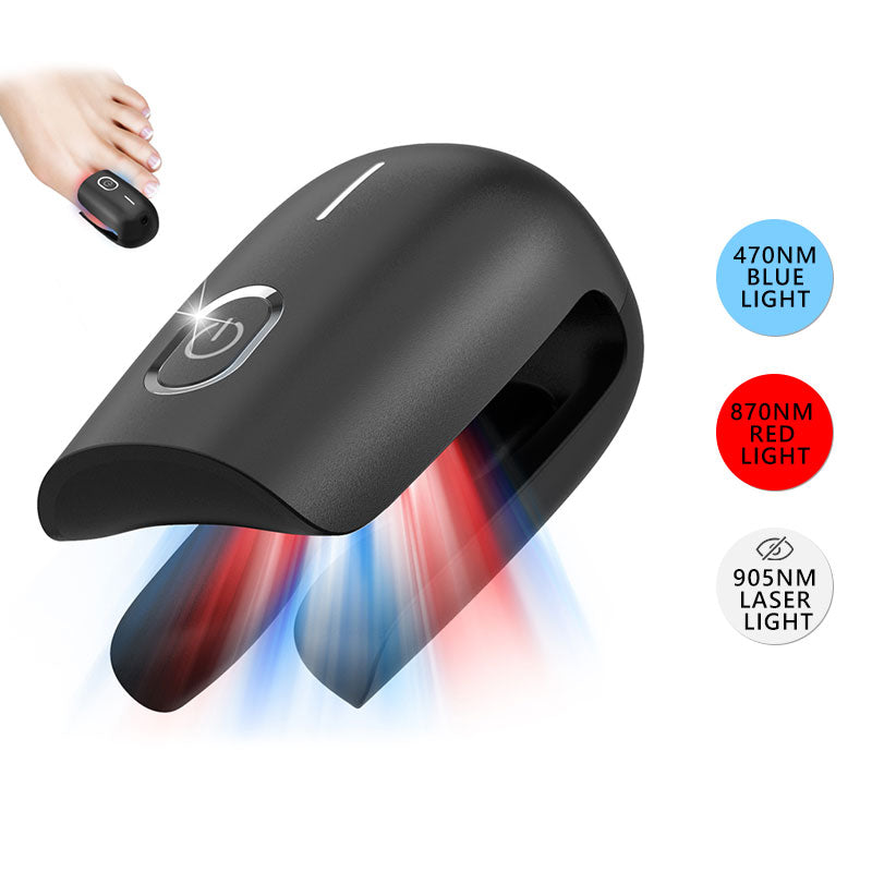 Nail Fungus Laser Device Super Pulsed Invisible Light Smart Remove and Repair Fungal Nail, Portable, Rechargeable