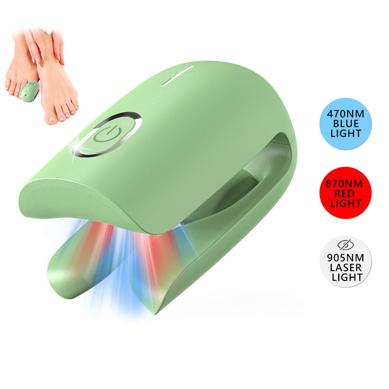 Nail Fungus Laser Device Super Pulsed Invisible Light Smart Remove and Repair Fungal Nail, Portable, Rechargeable