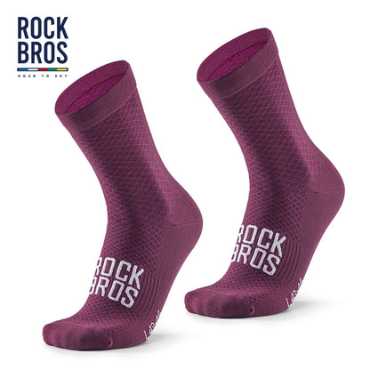 SKY Cycling Socks, High Elastic Breathable Sport Socks for Road Bike & MTB, Shock Absorbing Professional Performance