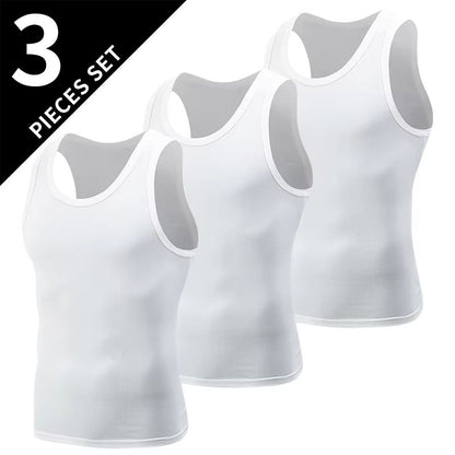 Mens Sports Vest Plus Size Vest Four Seasons Wear Black  White Vest Running Vest Leisure Vest For M 8