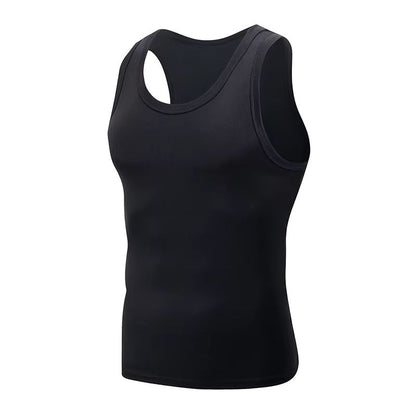 Mens Sports Vest Plus Size Vest Four Seasons Wear Black  White Vest Running Vest Leisure Vest For M 1