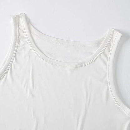 Mens Sports Vest Plus Size Vest Four Seasons Wear Black  White Vest Running Vest Leisure Vest For M 5