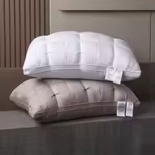 Luxurious 5Star Hotel Quality Pillow  Deep Sleep Neck Support NonCollapse Core 20x30 Inches 2