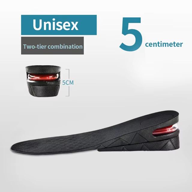 Height Increase Insoles  Invisible Heightening Inserts With Air Cushion For Comfortable Shoe Lift 7