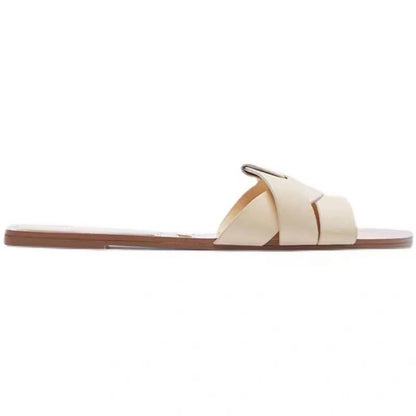 2024 New Fashion Slippers  Womens Sexy Flat Sandals With Elegant Fish Mouth Design 1