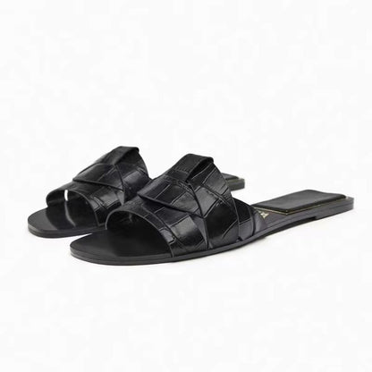 2024 New Fashion Slippers  Womens Sexy Flat Sandals With Elegant Fish Mouth Design 5
