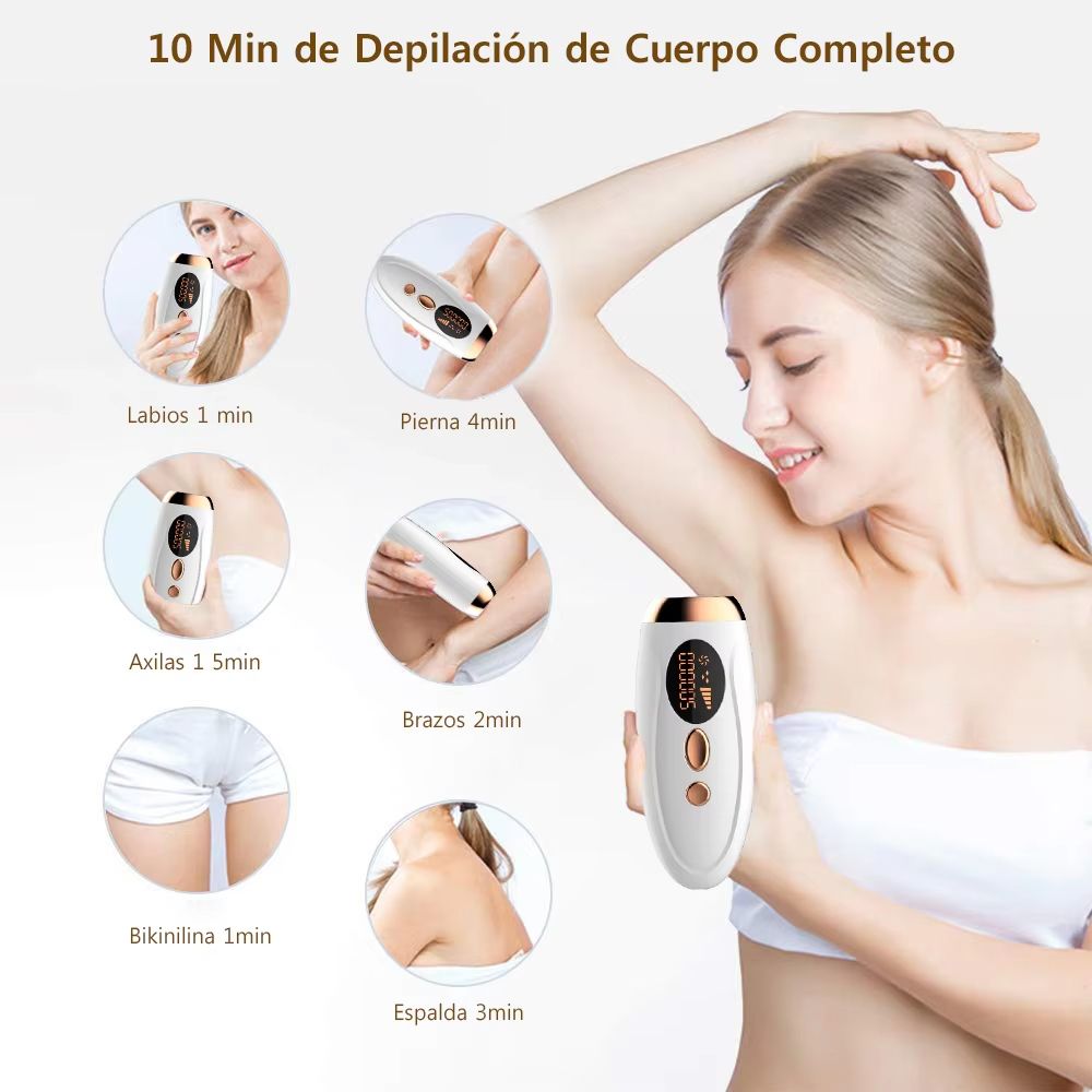 Permanent Laser Epilator With 999999 Flashes  Professional Painless Laser Hair Removal Machine For  4