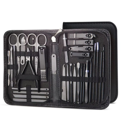 832pcs Professional Manicure Set  Stainless Steel Pedicure Kit With Nail Scissors Cutters And Beaut 10