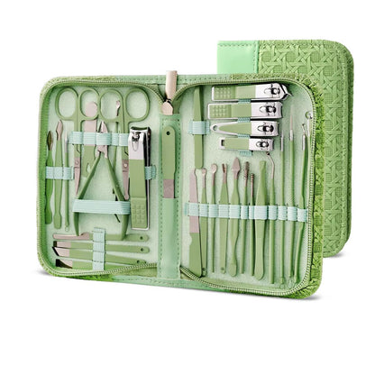 832pcs Professional Manicure Set  Stainless Steel Pedicure Kit With Nail Scissors Cutters And Beaut 13