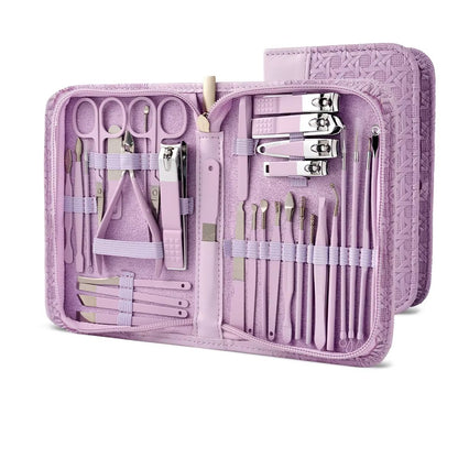 832pcs Professional Manicure Set  Stainless Steel Pedicure Kit With Nail Scissors Cutters And Beaut 14