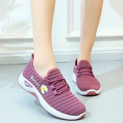 Fashionable Sports Shoes For Women  Lightweight Breathable Mesh Soft Soled Casual Shoes For Comfort 1