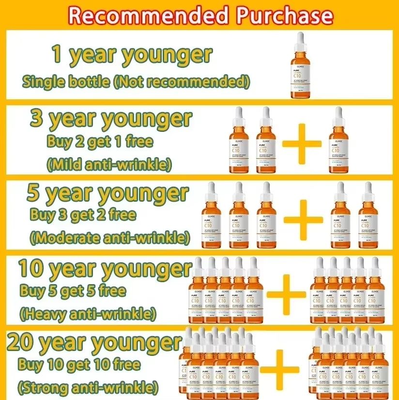 Vitamin C Wrinkle Remover Face Serum  Lifting Firming And AntiAging Essence For Fine Lines And Skin 1