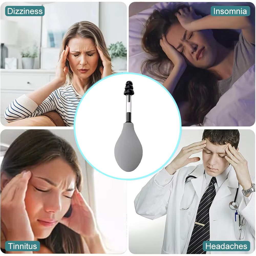 2PCS Portable Silicone Ear Pressure Relief Tool For Headaches  Tension Reducing Inner Ear Pressure  1