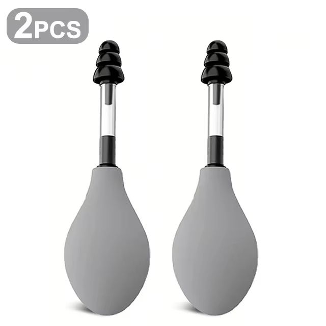 2PCS Portable Silicone Ear Pressure Relief Tool For Headaches  Tension Reducing Inner Ear Pressure  10