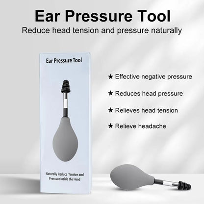 2PCS Portable Silicone Ear Pressure Relief Tool For Headaches  Tension Reducing Inner Ear Pressure  4