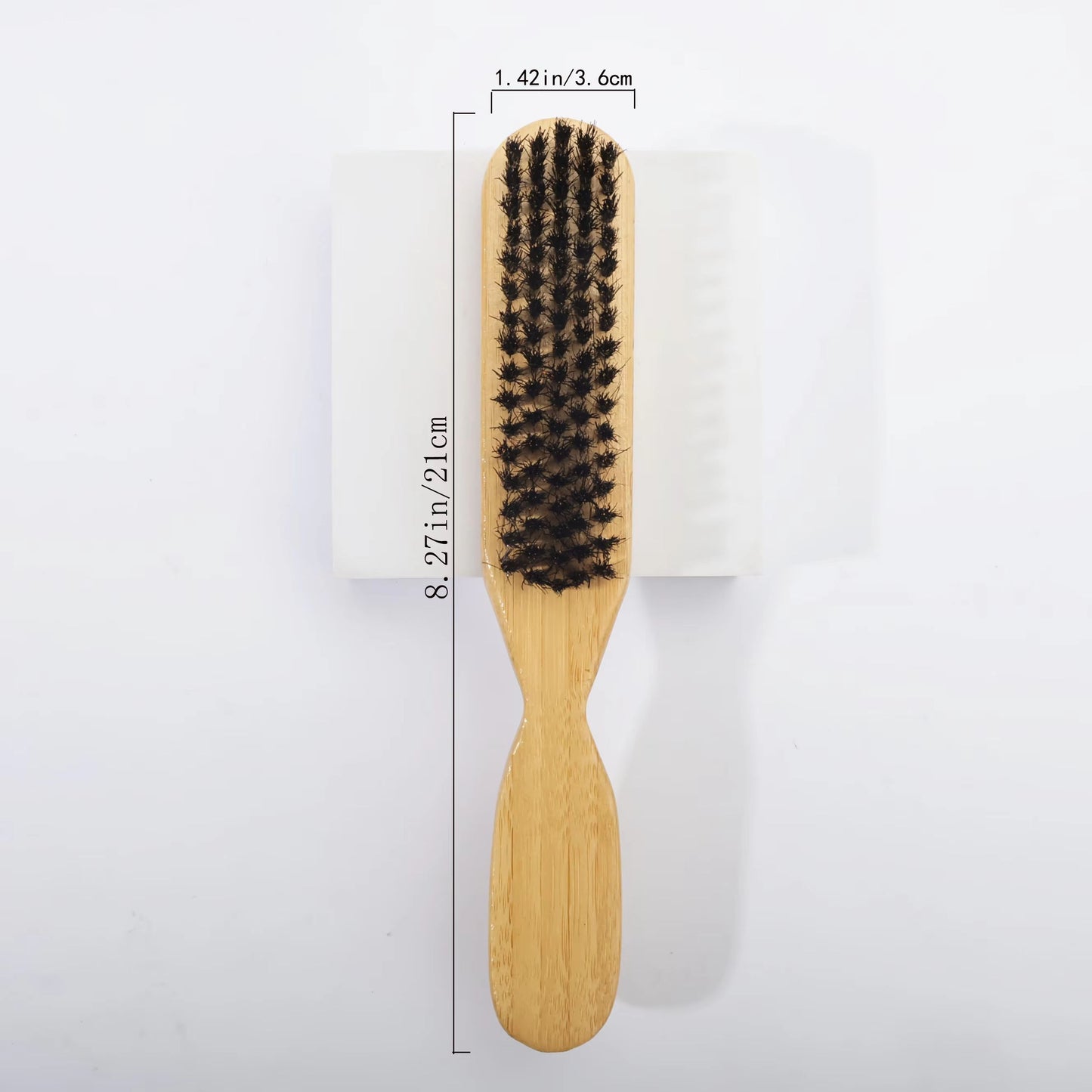 Boar Bristle Slick Back Hair Brush  Sleek Ponytail  Bun Styling Tool For Smoothing Baby Hairs Flyaw 11