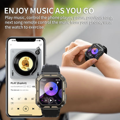 C20 Pro Smart Watch With Voice Assistant And Wireless Call 4