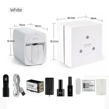 Smart Nail Printer With 3D Wireless Nail Art And Ink Cartridge 8