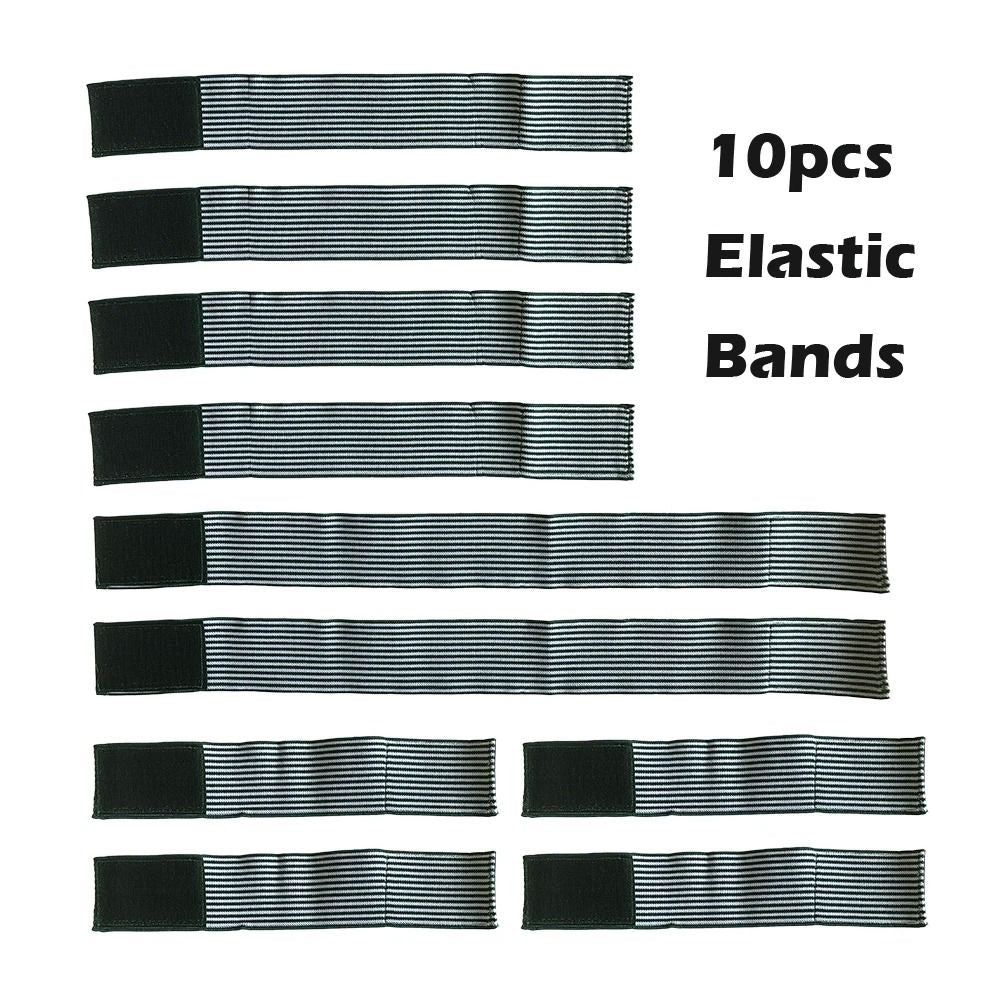 Elastic Fixing Bands For EMS Pads  10 Piece Set 2