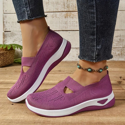 Womens Breathable Mesh Walking Shoes With Lightweight PVC Sole 9