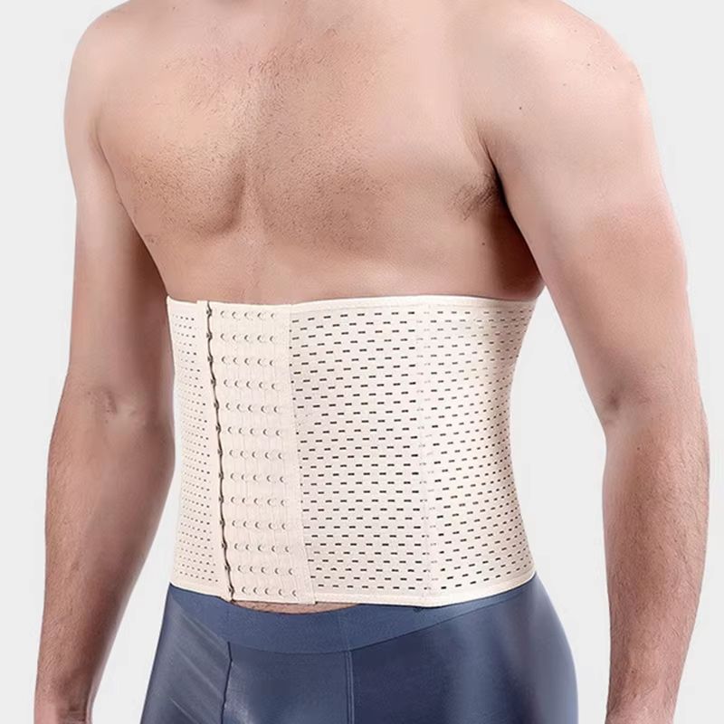 Men Slimming Waist Trainer Belt Body Shaper for Tummy Control & Posture Support