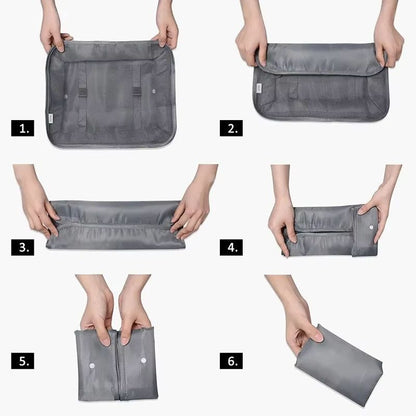 7 Piece Travel Packing Cubes Set Organizer And Compression Bags 3