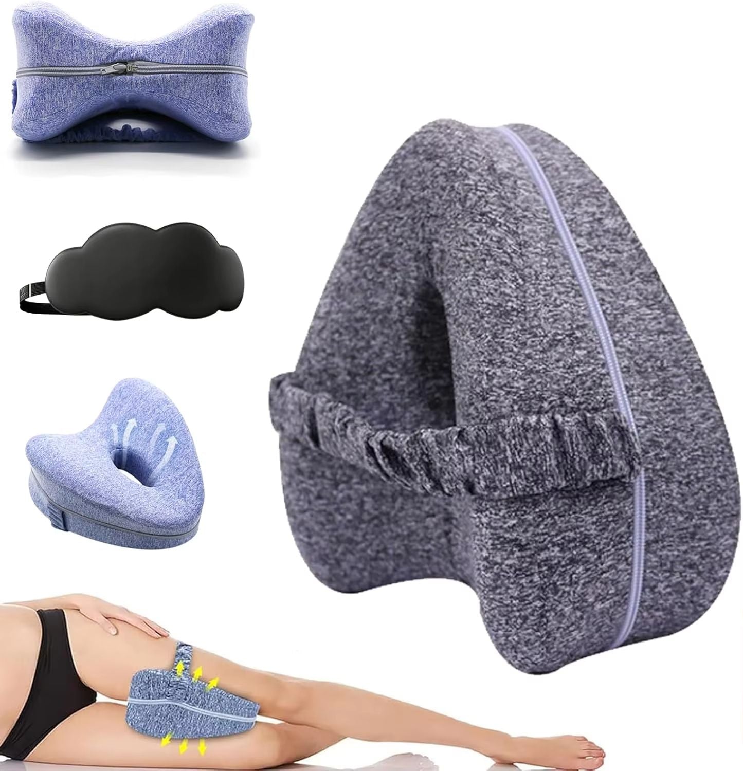 Revoget Hip Alignment Pillow For Sciatica Pain Relief 7