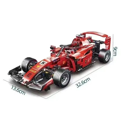 RB20 F1 TechnicStyle Racing Car Building Kit  Model With 1639 Pieces 6