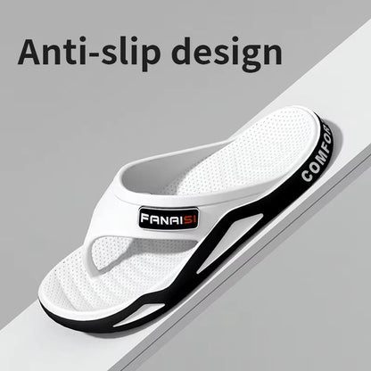 Mens Summer Flip Flops  Outdoor Beach Sandals For Casual Comfort 4