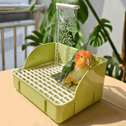 Electric Bird Bathing Basin With Automatic Water Circulation 1