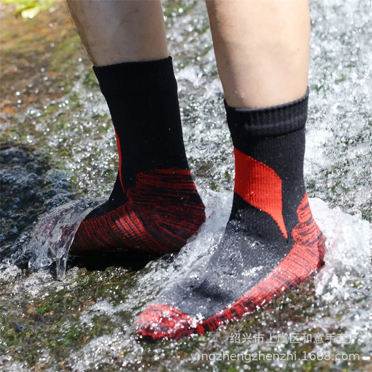 Breathable Waterproof Socks For Hiking Camping Winter Outdoor Wading Riding Snow Warm Thick Waterpr 2