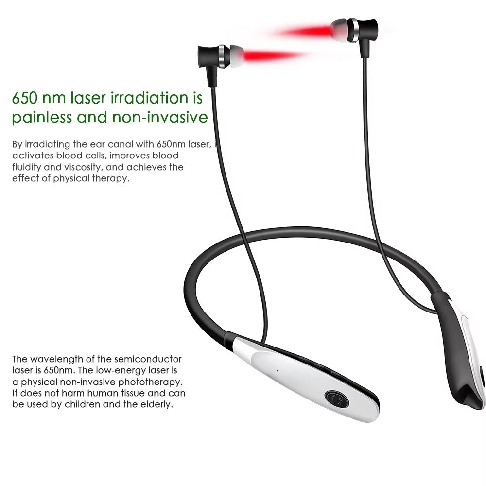 Portable 650nm Neck Hanging Laser Ear And Nasal Irradiator For Tinnitus Relief 2