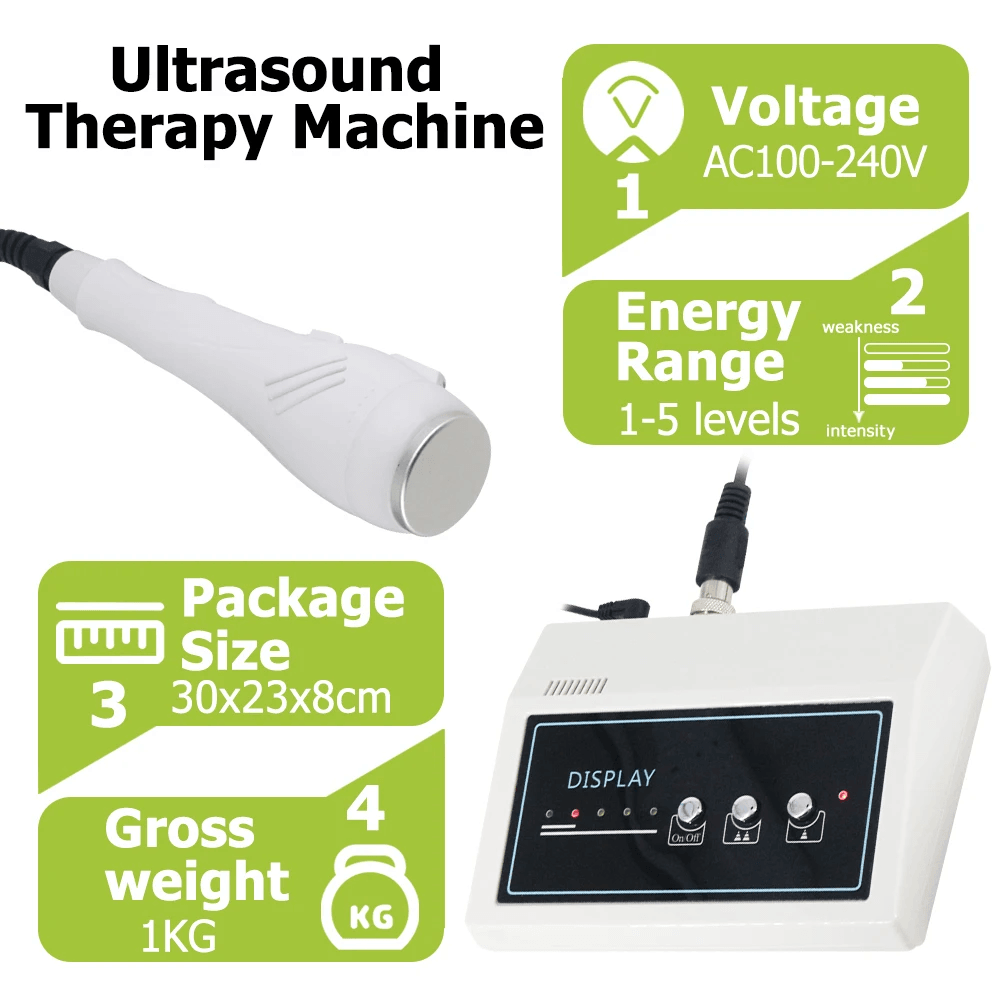 Ultrasound Therapy Massager For Muscle Pain Relief And Body Relaxation 3