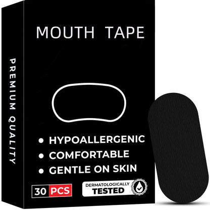 30 Pack Gentle Mouth Tape for Sleep Quiet Snoring Strip