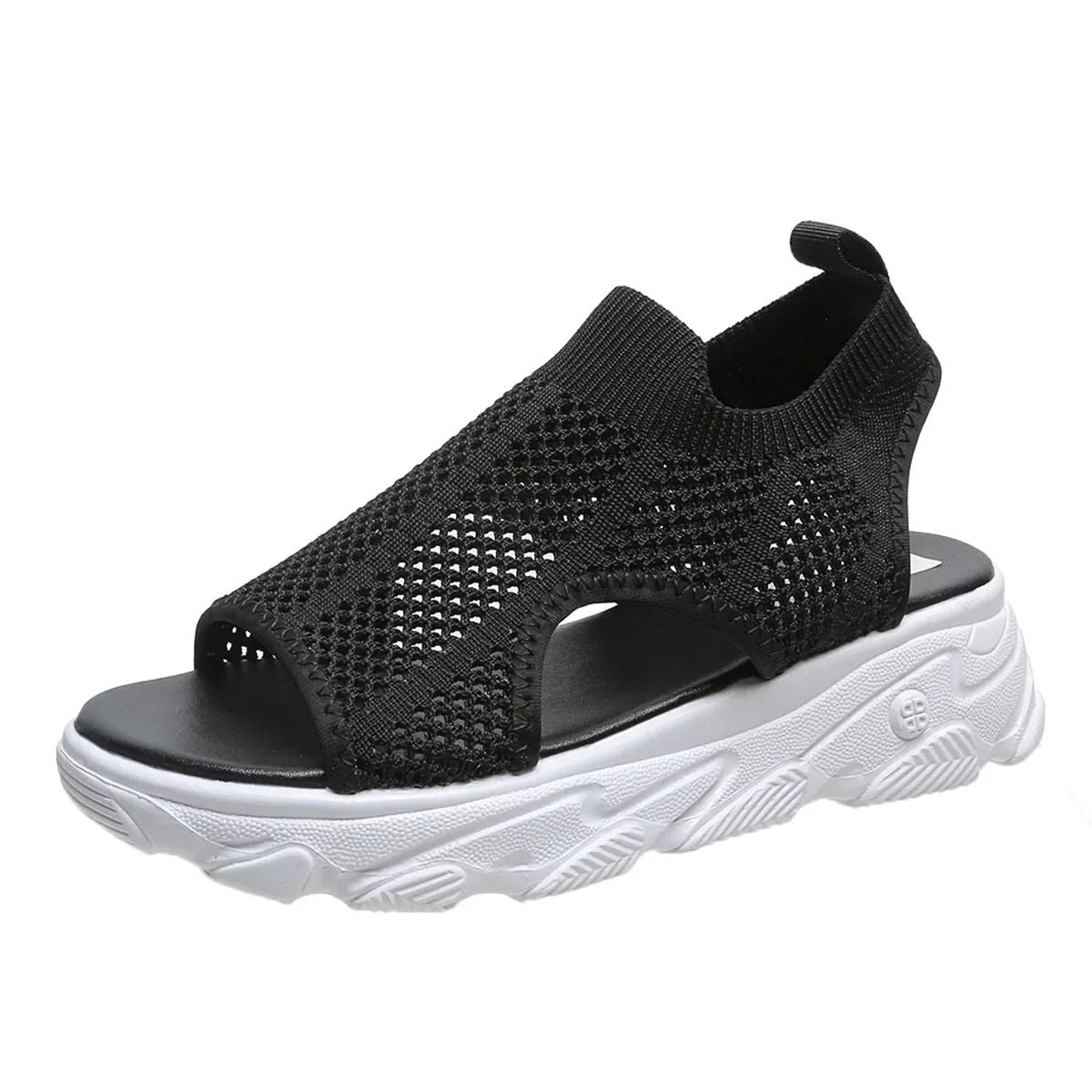 Womens Mesh Hollow Platform Sandals For Summer Comfort 4