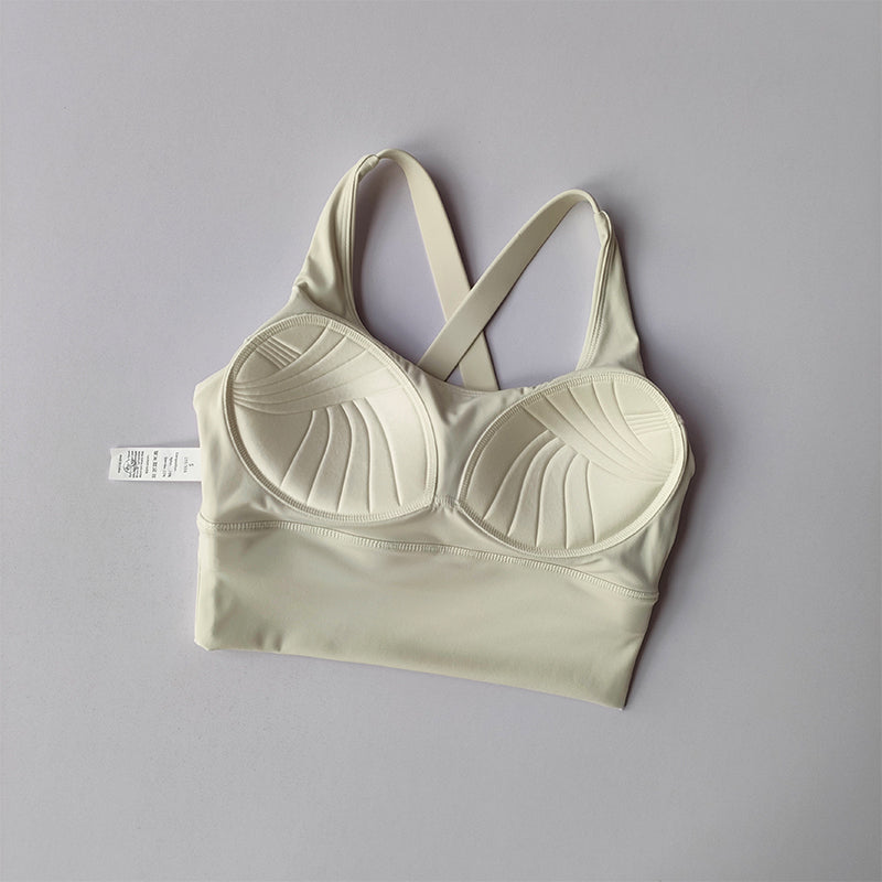 High-Intensity Shock-Proof Sports Bra, All-in-One Running, Yoga, and Fitness Bra Summer Comfort Collection for Women