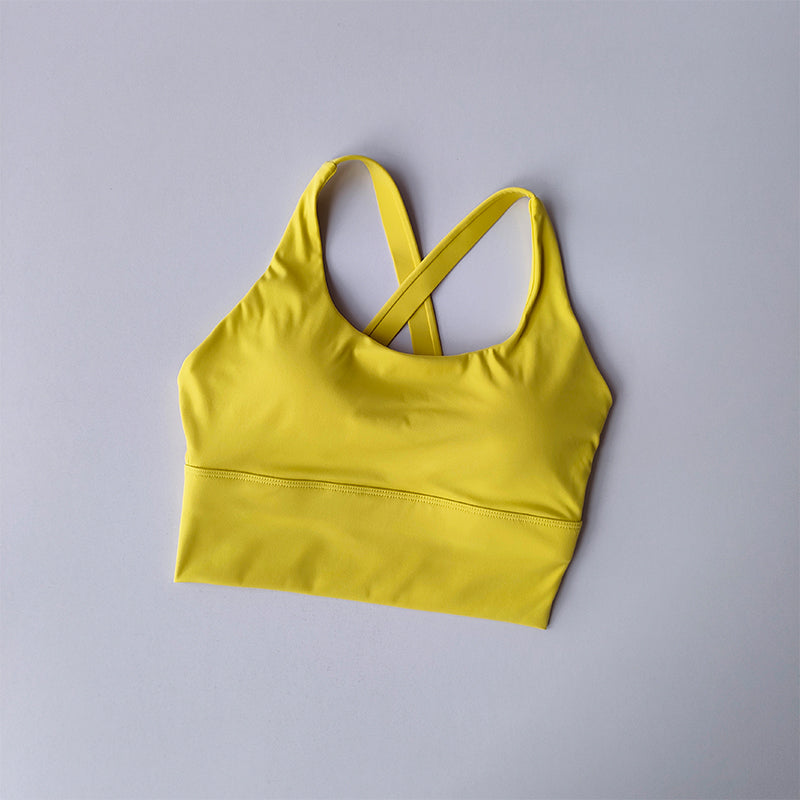 High-Intensity Shock-Proof Sports Bra, All-in-One Running, Yoga, and Fitness Bra Summer Comfort Collection for Women