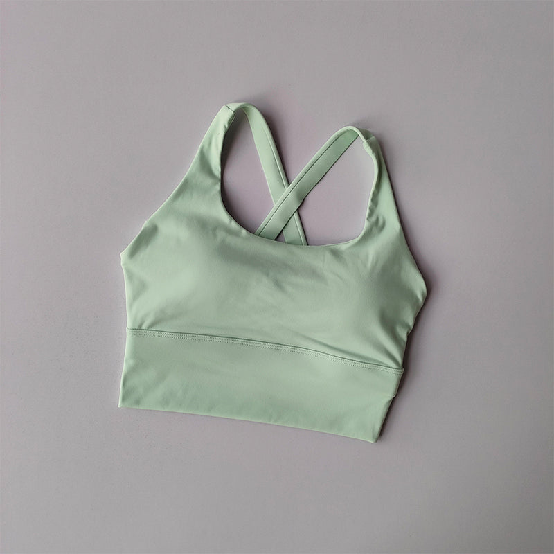 High-Intensity Shock-Proof Sports Bra, All-in-One Running, Yoga, and Fitness Bra Summer Comfort Collection for Women